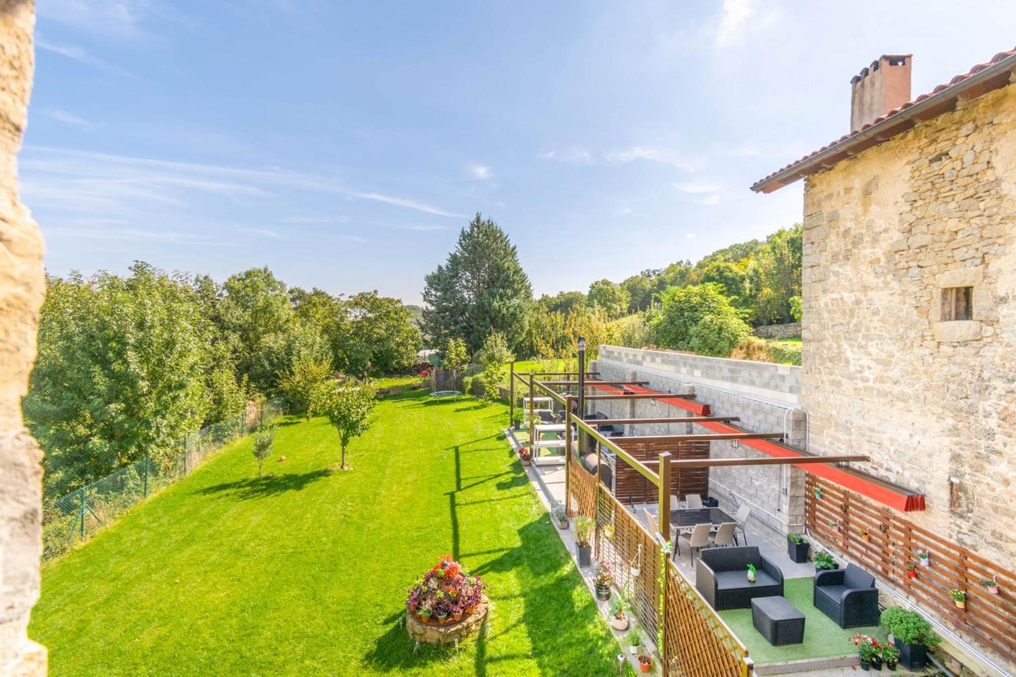 Acogedora Casa Rural Con Jardin Y Barbacoa Proxima A Pamplona Ilzarbe ภายนอก รูปภาพ